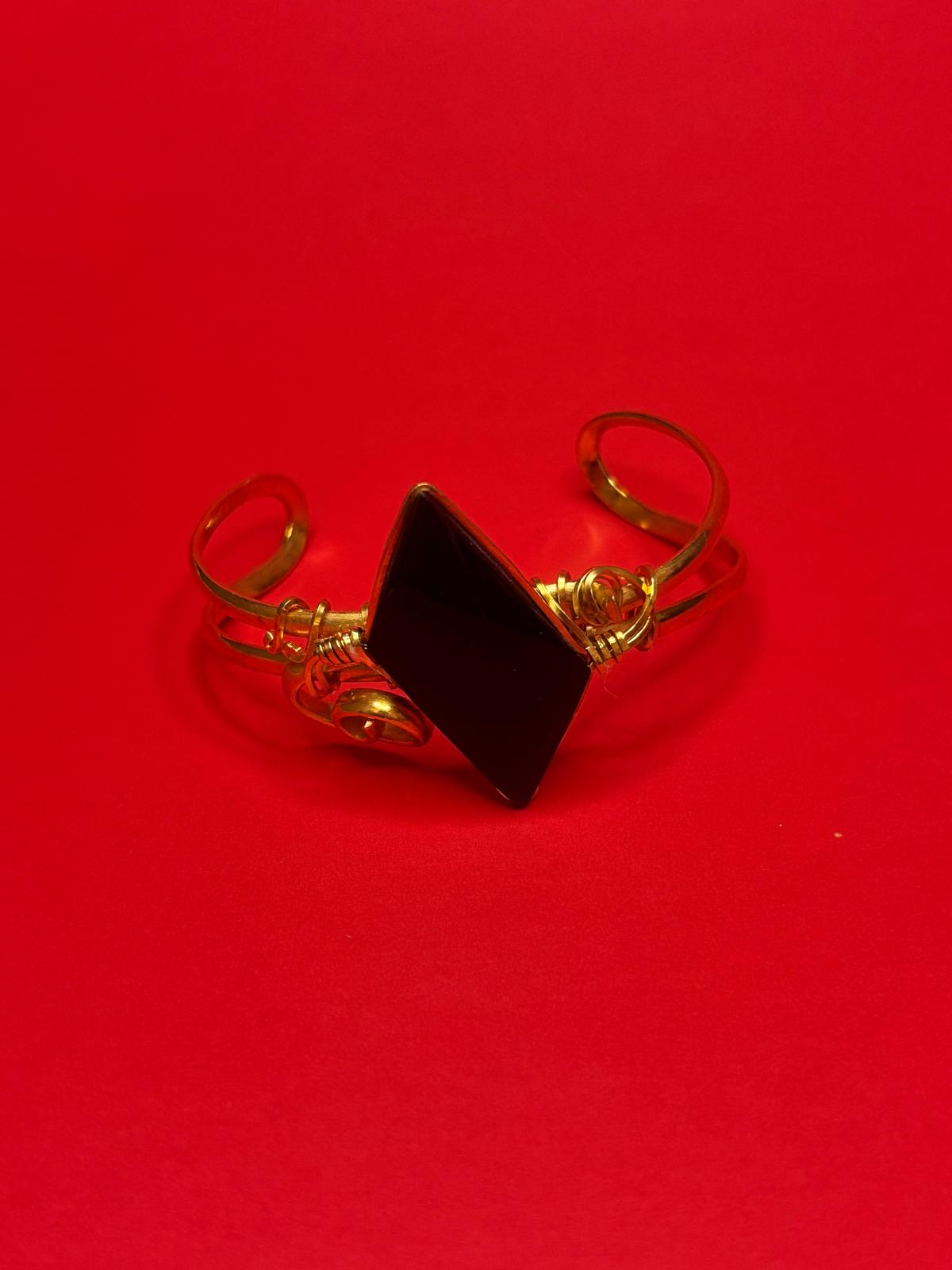 Obsidian Noir Cuff