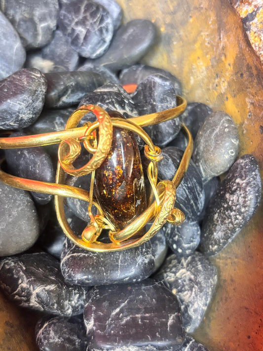 Amber Flame cuff